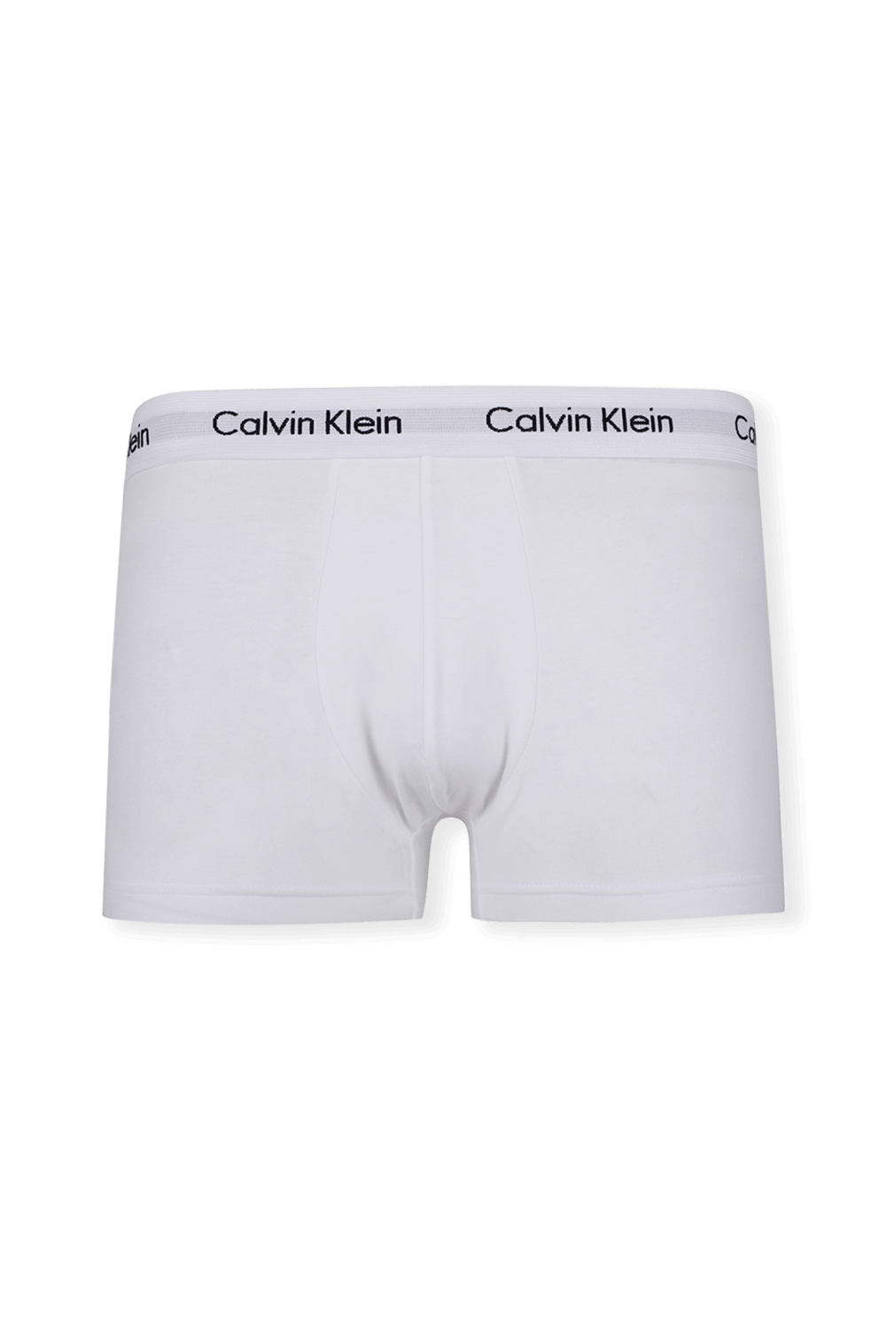 calvin klein low rise trunks white