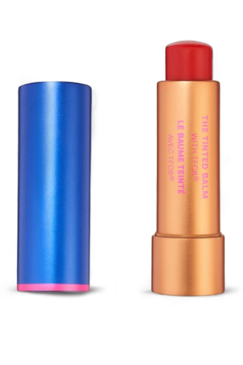 תמונה קידמית של באלם להזנת השפתיים גוון 2 אדום