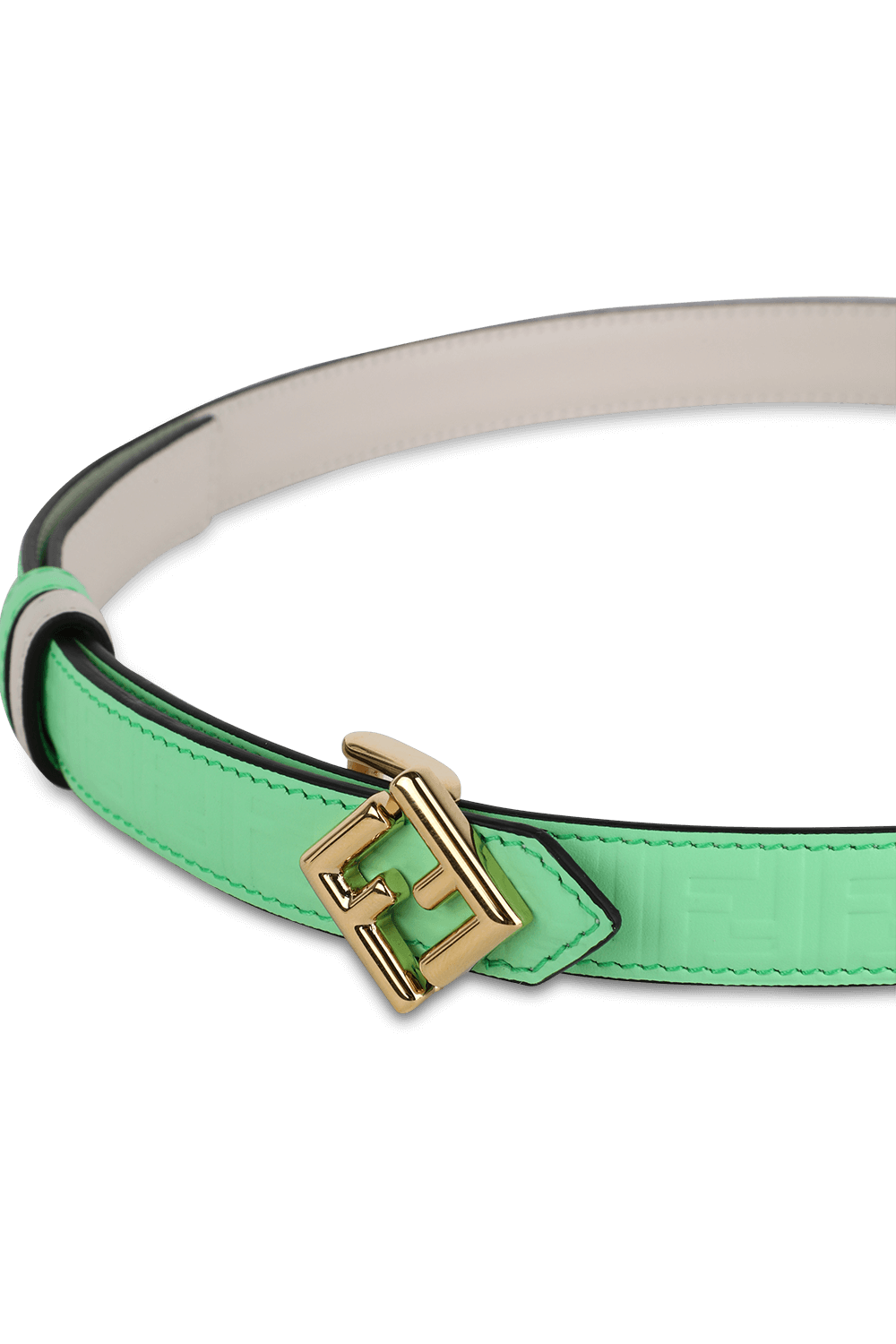 חגורת עור דו צדדית 