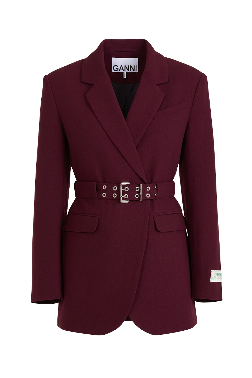 תמונה קידמית של ז'קט מחוייט ארוך