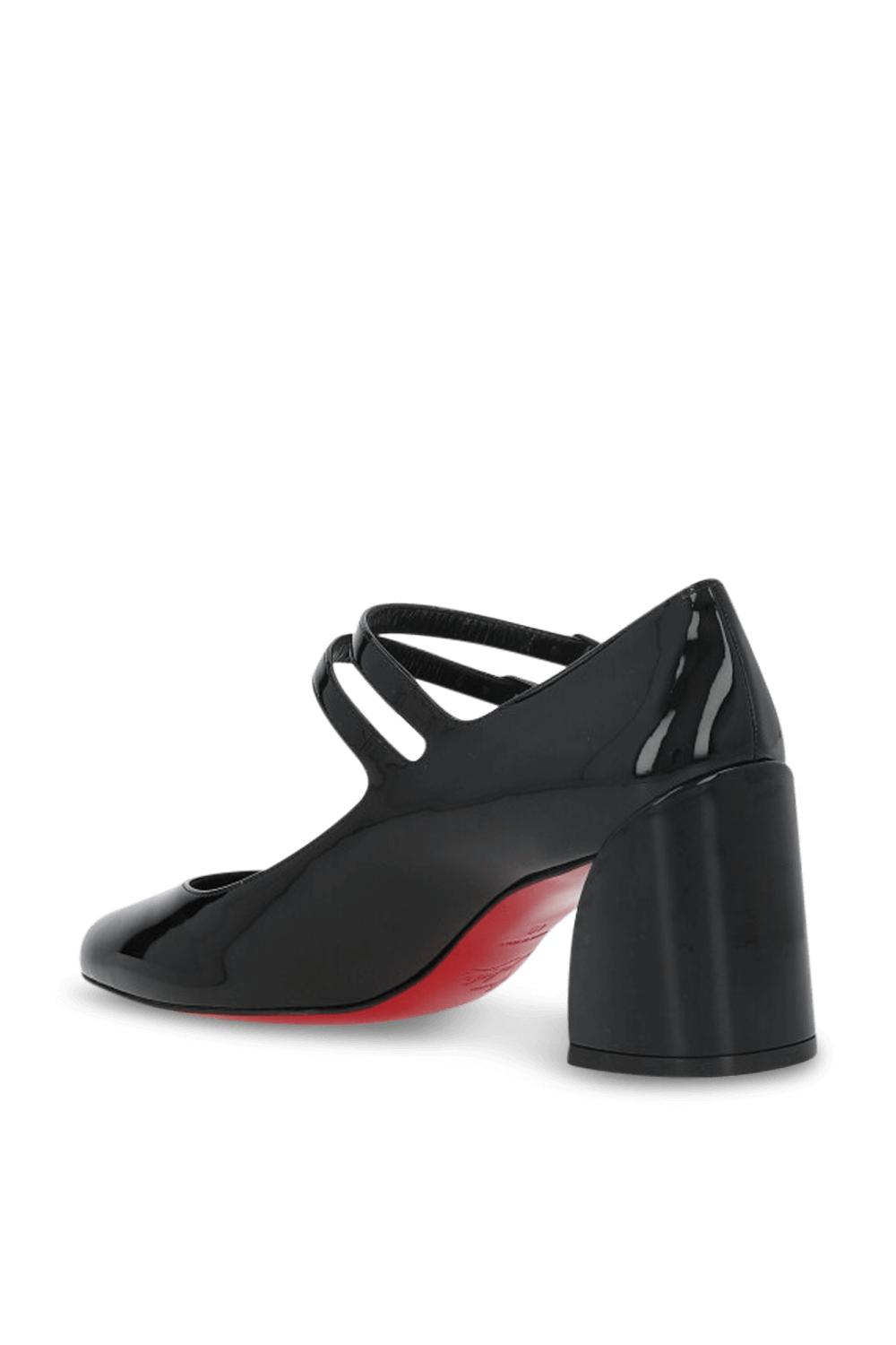 תמונה אחורית של נעלי מרי ג'יין לכה