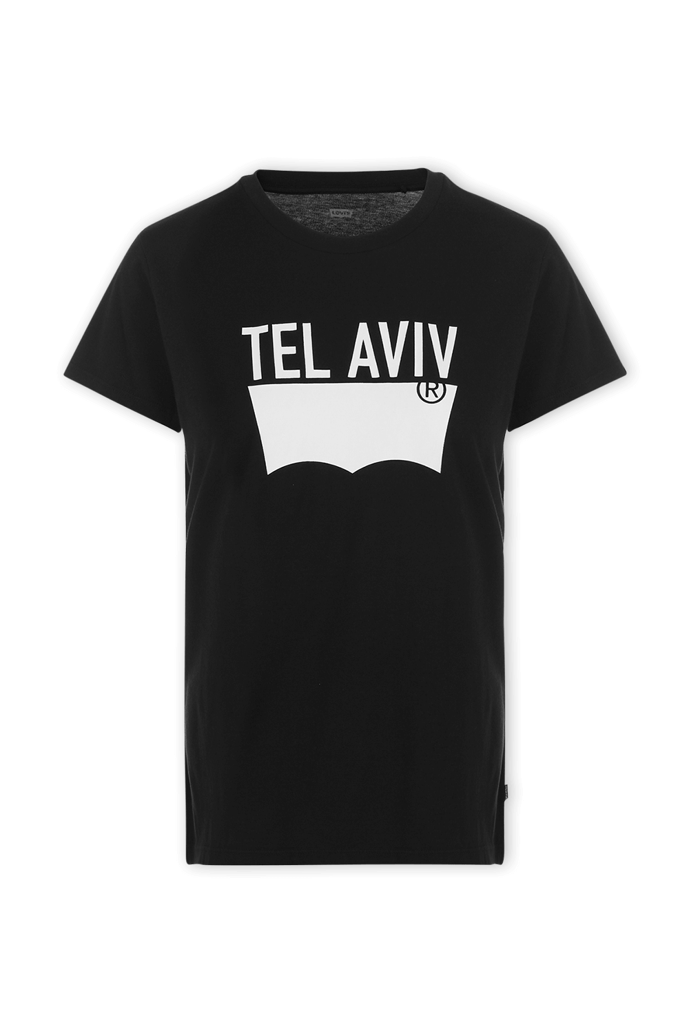 תמונה קידמית של TLV Black Destination Tee