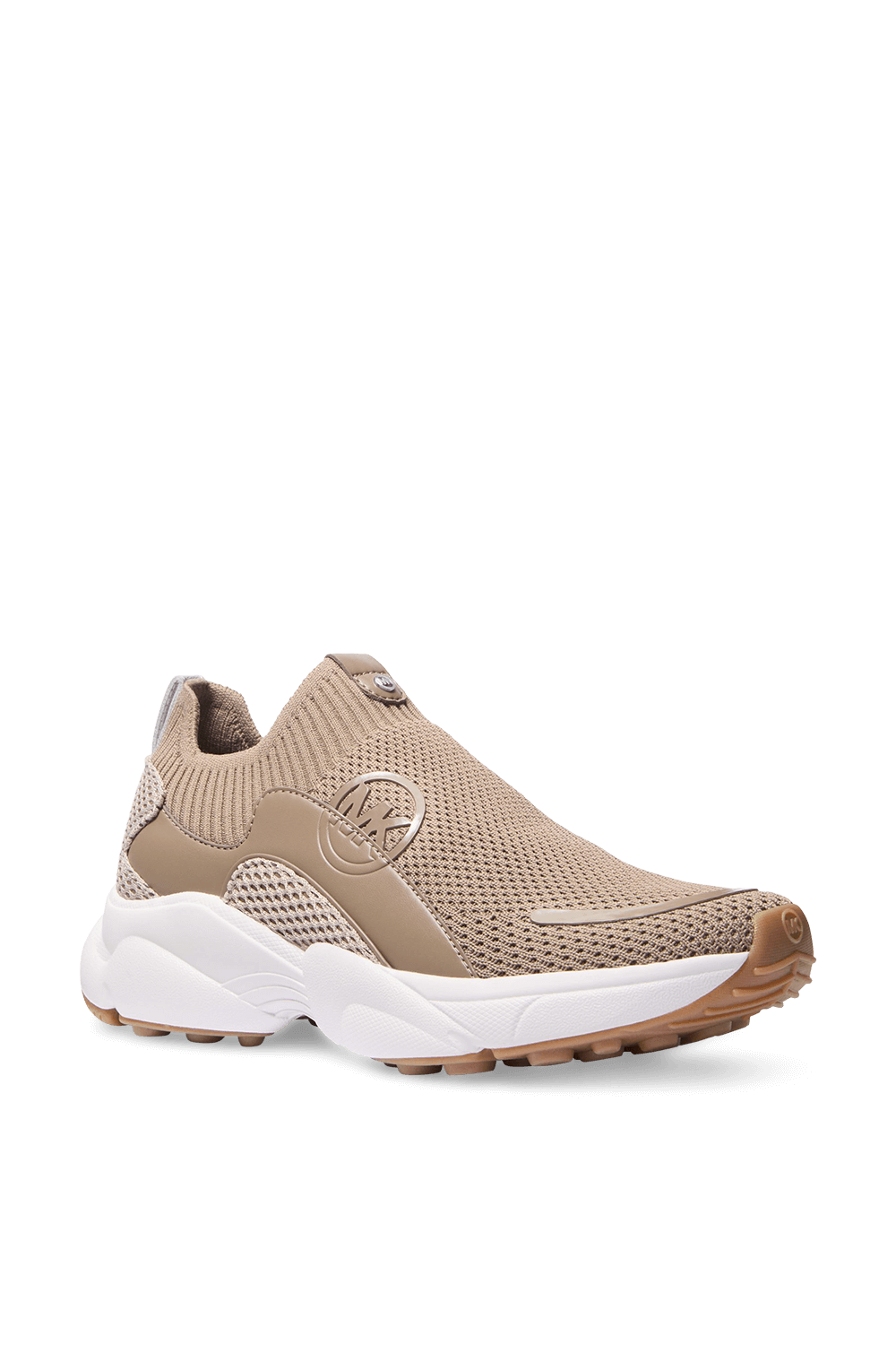 תמונה אחורית של נעלי סניקרס סליפ-און