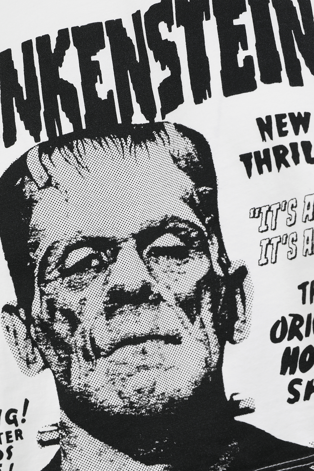 תמונה אחורית של ליוייס X מפלצות יוניברסל סווטשירט קרופ