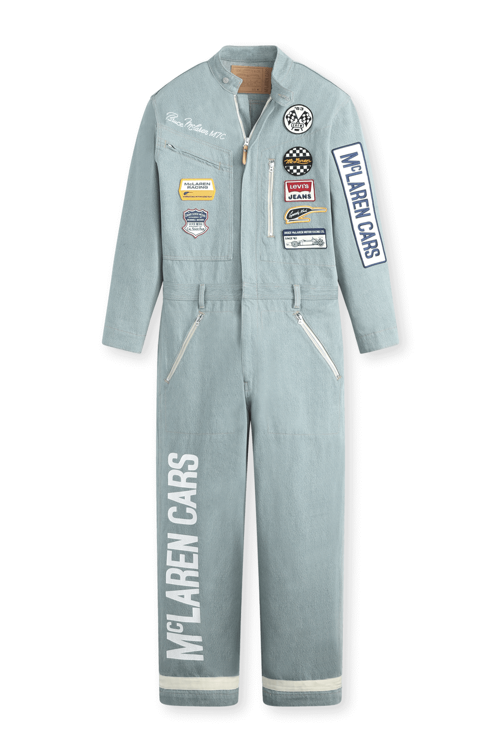 תמונה קידמית של ליוויס X אם סי אל אוברול ג'ינס בגזרה ישרה