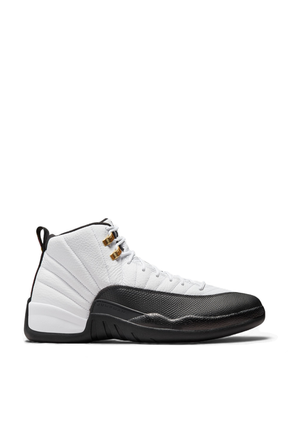 תמונה קידמית של נעלי סניקרס אייר ג'ורדן 12 רטרו טקסי