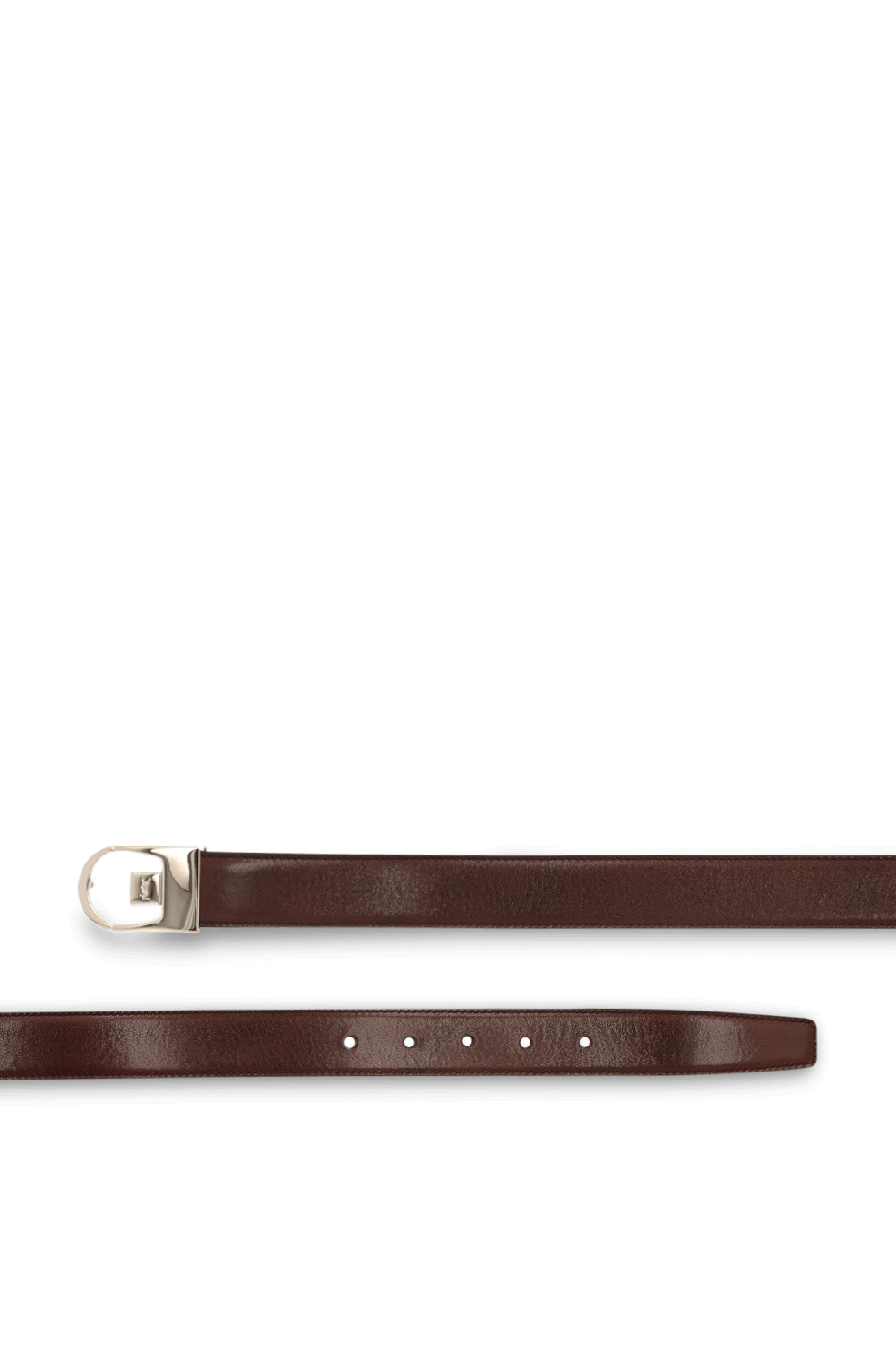 תמונת תקריב של חגורה דו צדדית