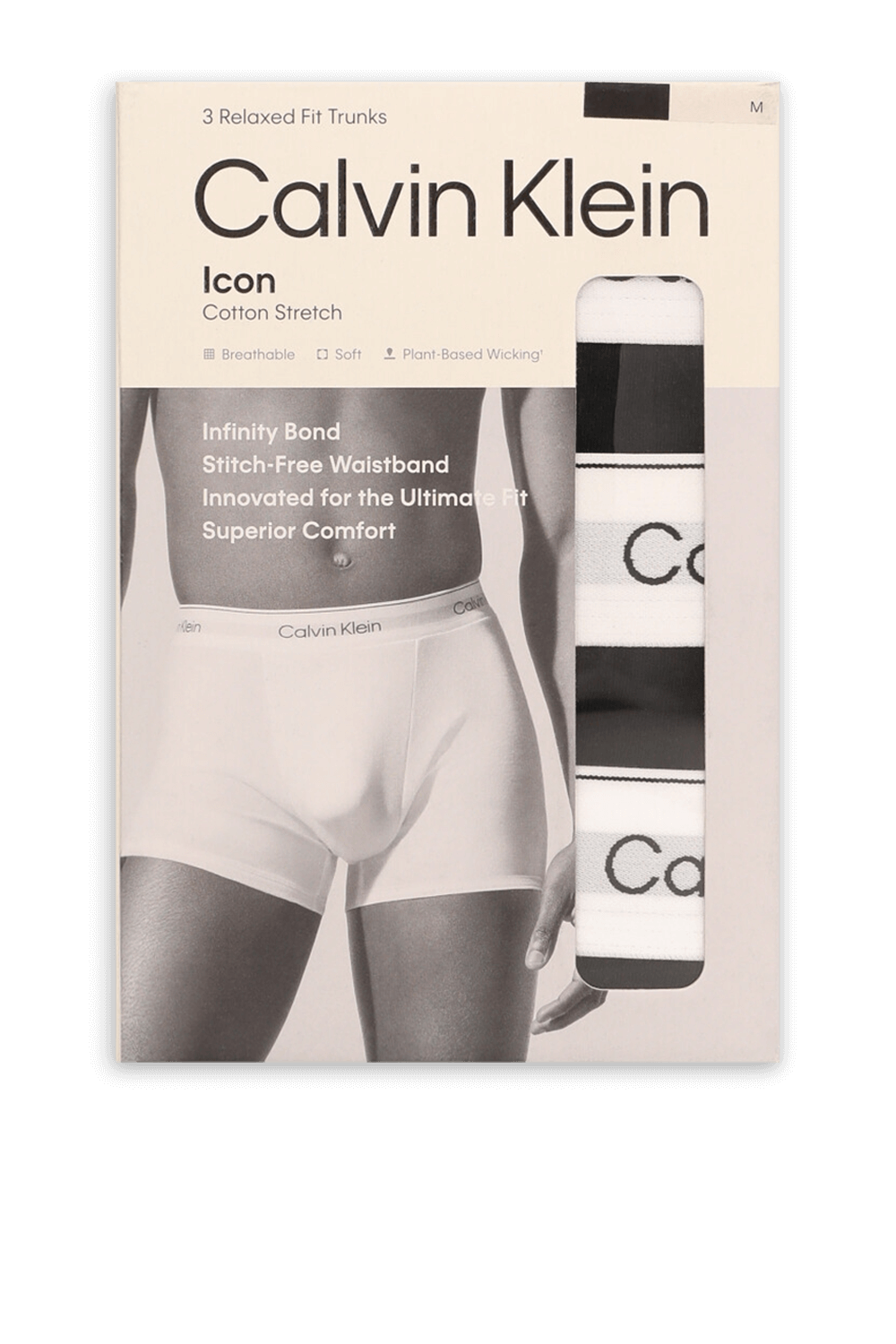 תמונה אחורית של מארז שלושה תחתוני טראנק