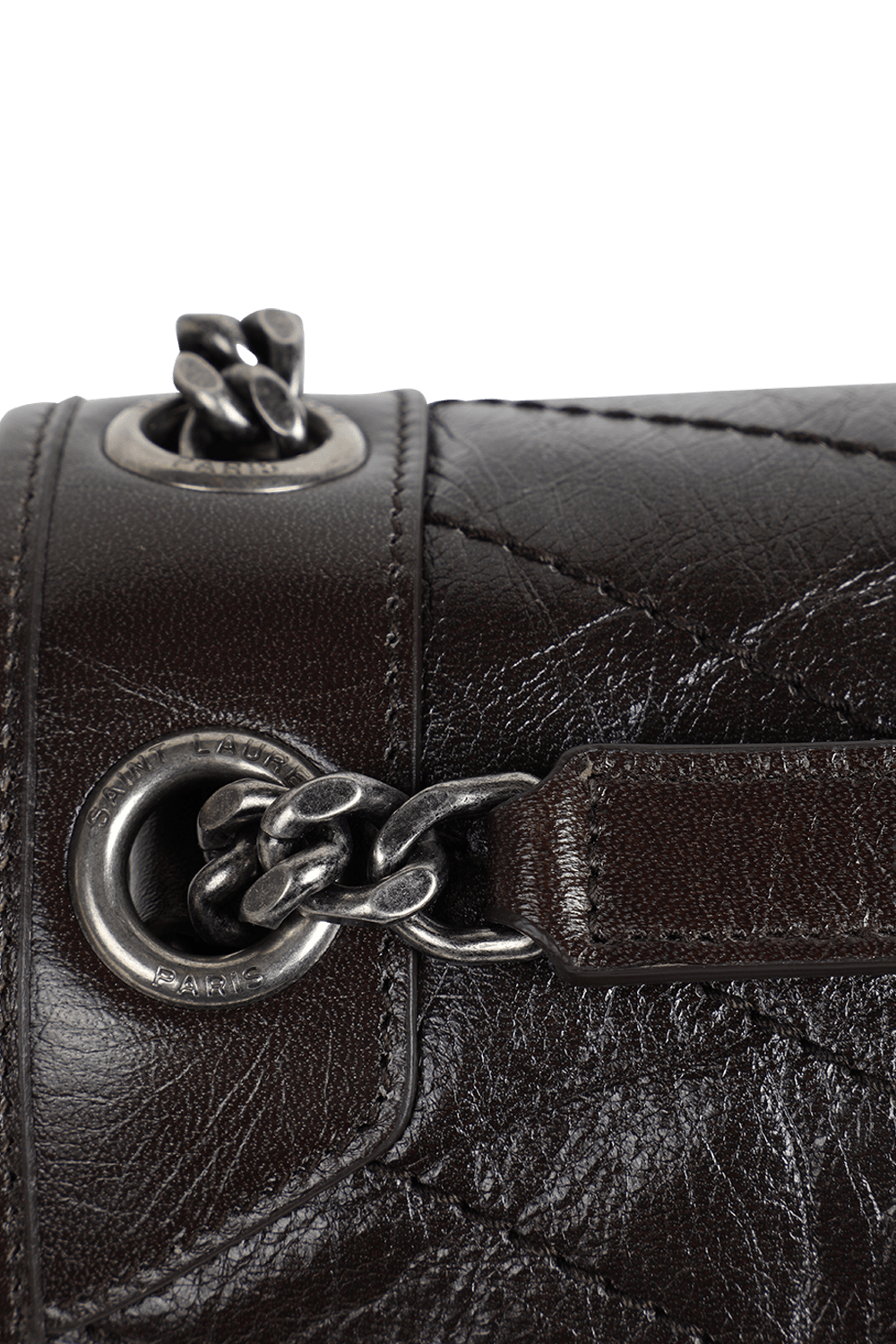 תיק ניקי בגודל מדיום מעור בגוון חום