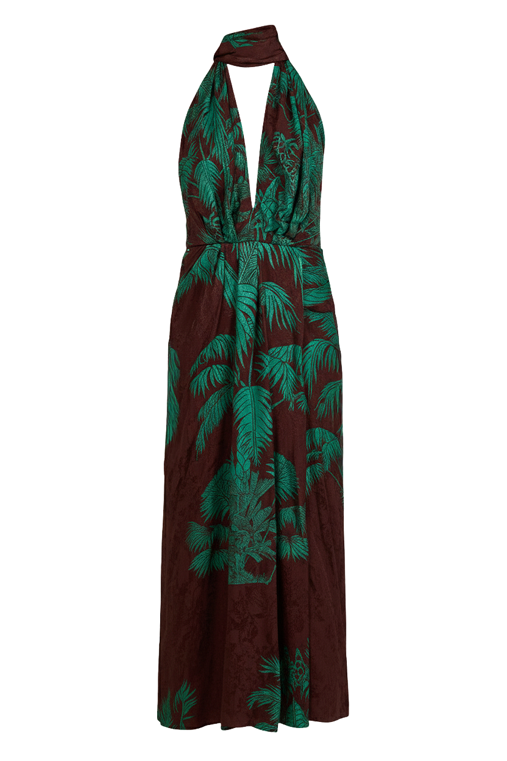 תמונה קידמית של שמלת מקסי