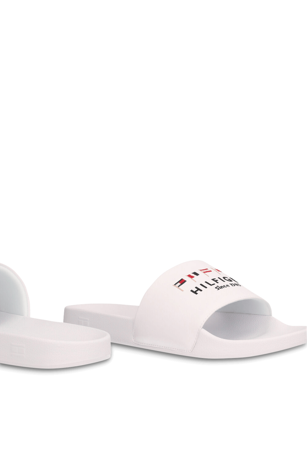 תמונת תקריב של כפכפי סליידס