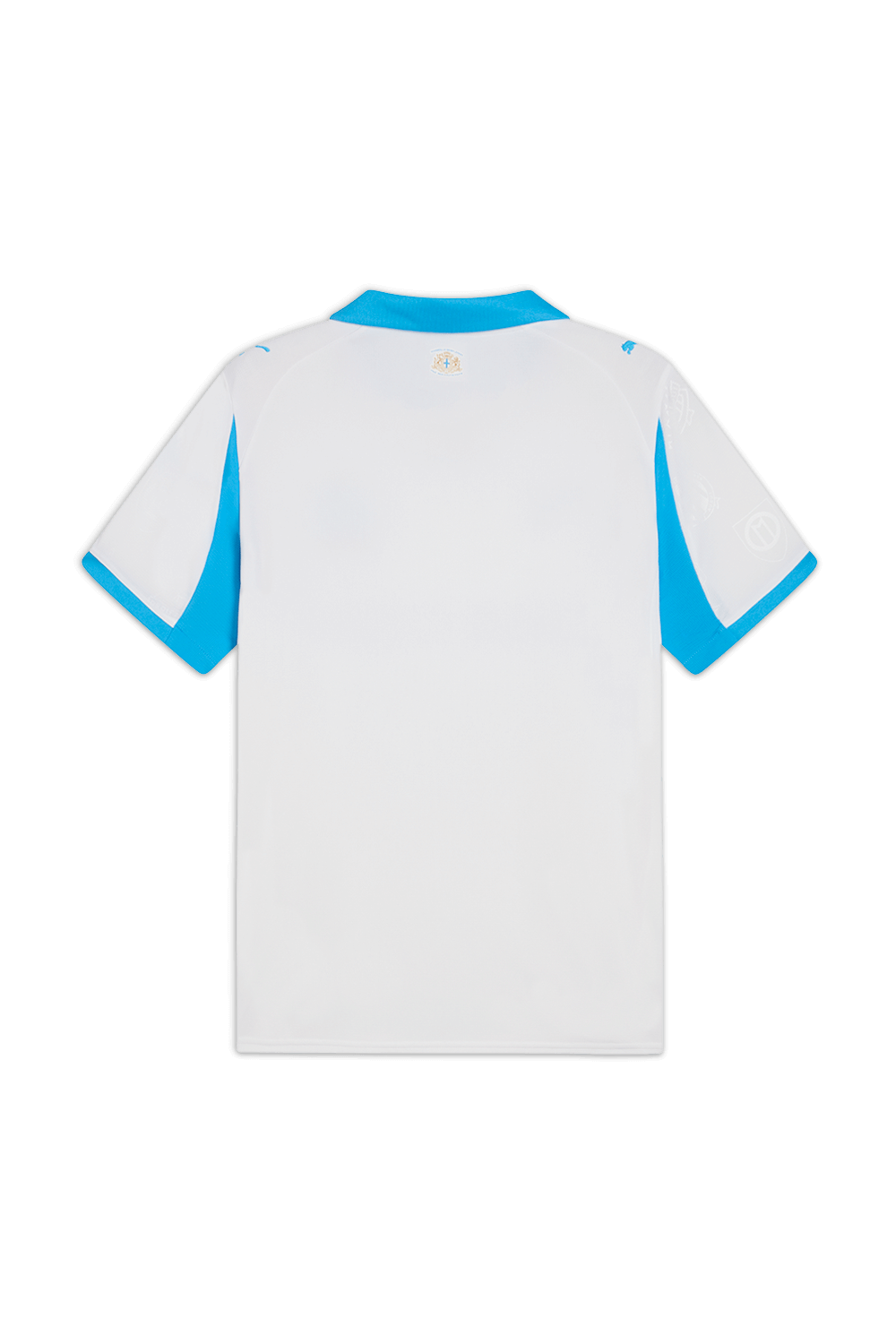 תמונה אחורית של חולצת טי אולימפיק מרסיי 2025-26