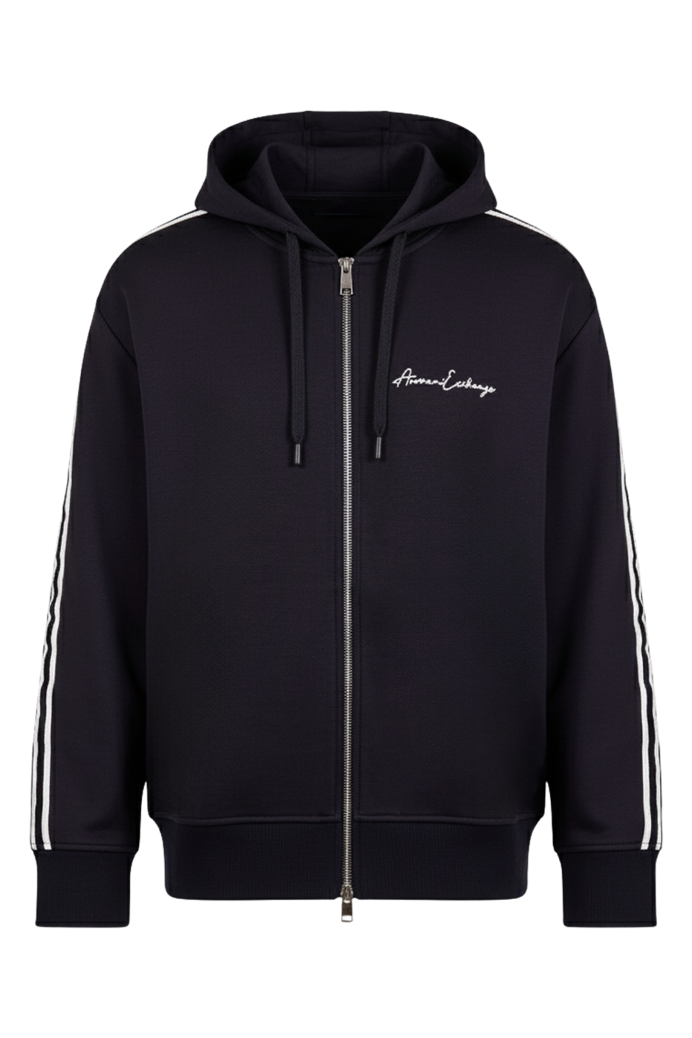 תמונה קידמית של סווטשירט עם רוכסן