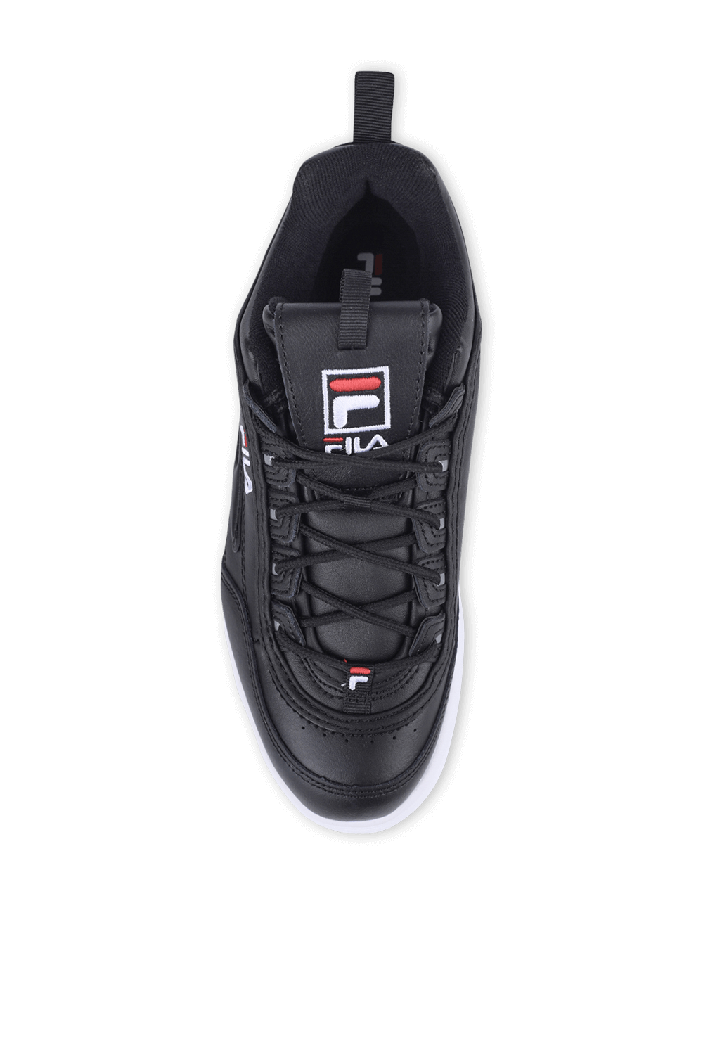 תמונת תקריב של Fila Disruptor II Wedge In Black