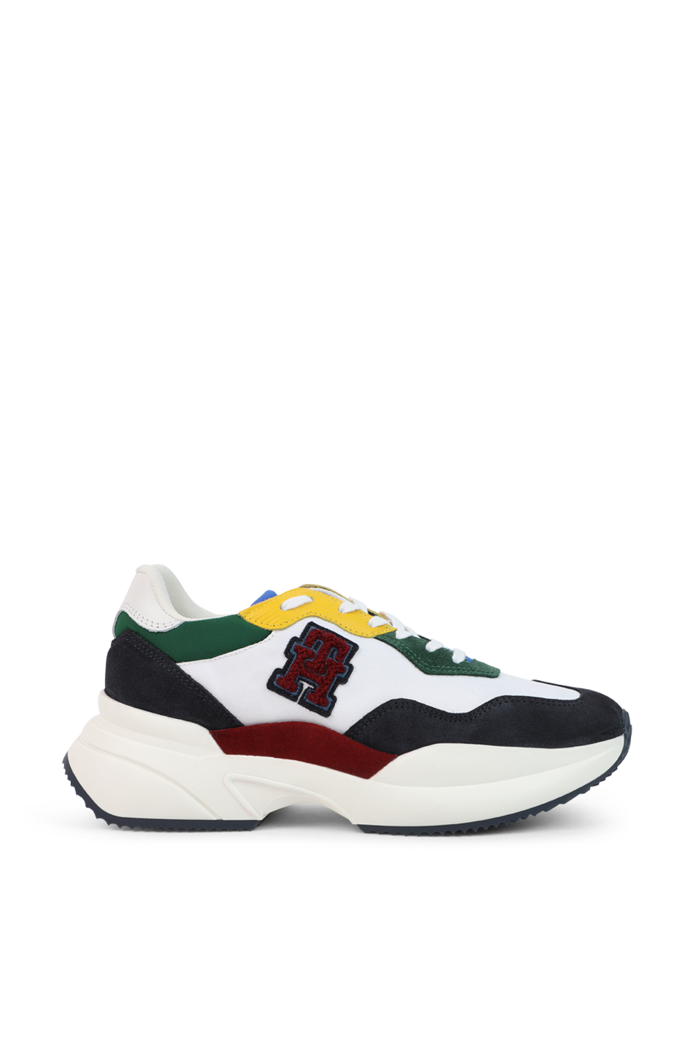 תמונה קידמית של נעלי סניקרס קולור בלוק