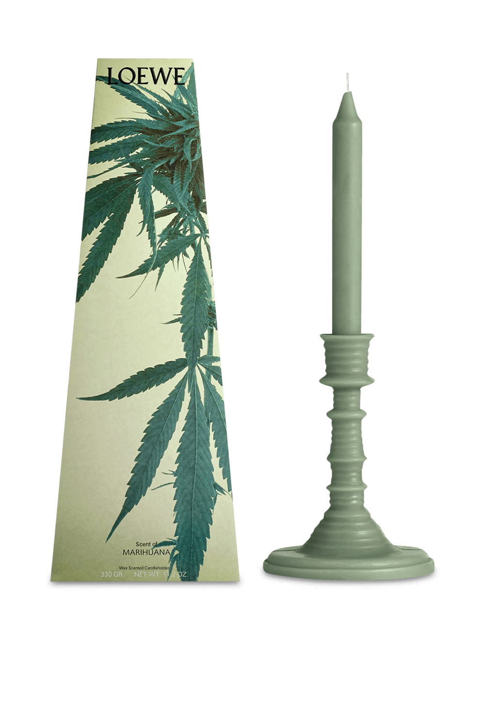 תמונה אחורית של LOEWE Marihuana Wax Candleholder