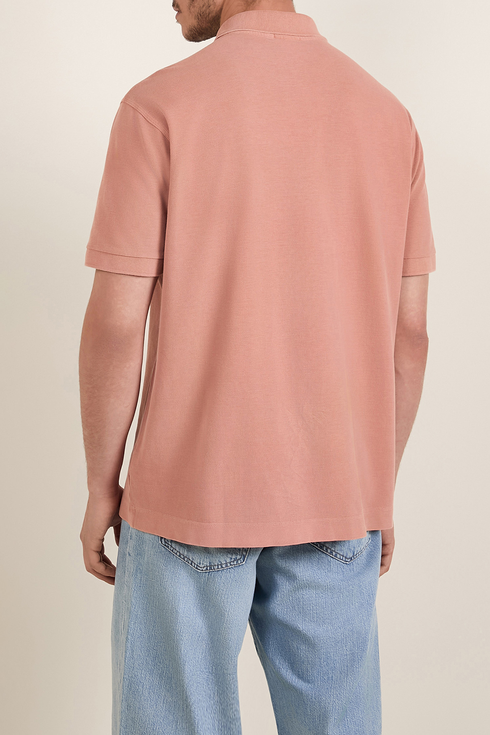 תמונת דוגמן אחורית של חולצת פולו רולאן גארוס