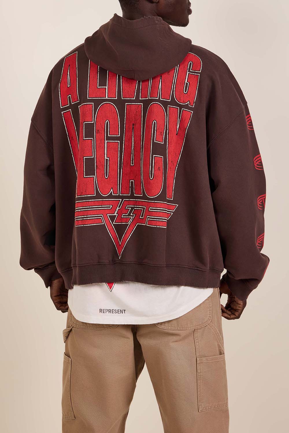 סווטשירט קפוצ'ון דו צדדי