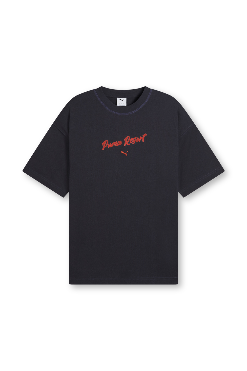 תמונה קידמית של חולצת טי אוברסייז