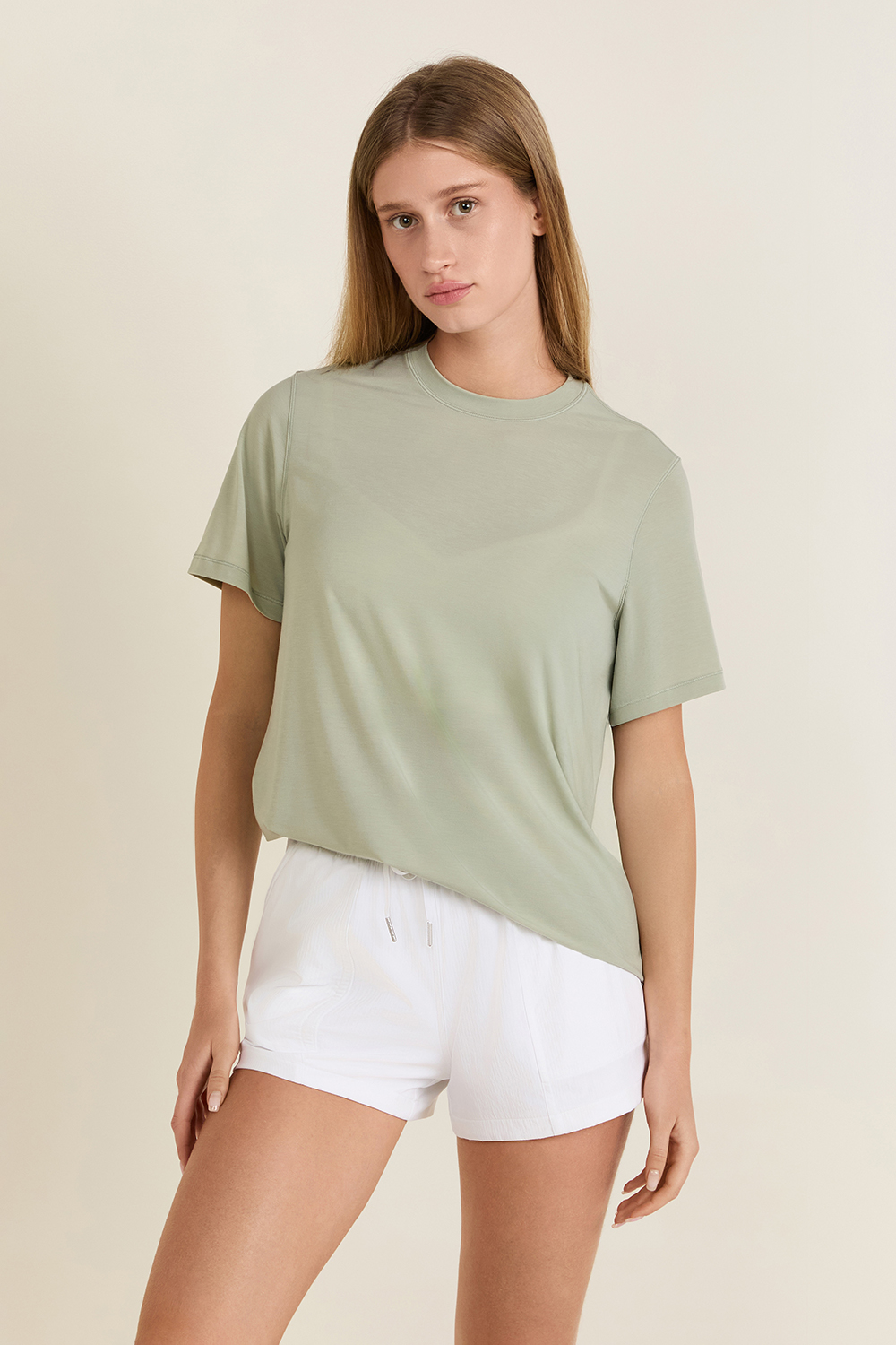 תמונת דוגמן קידמית של Jersey Training Short-Sleeve Run Graphic