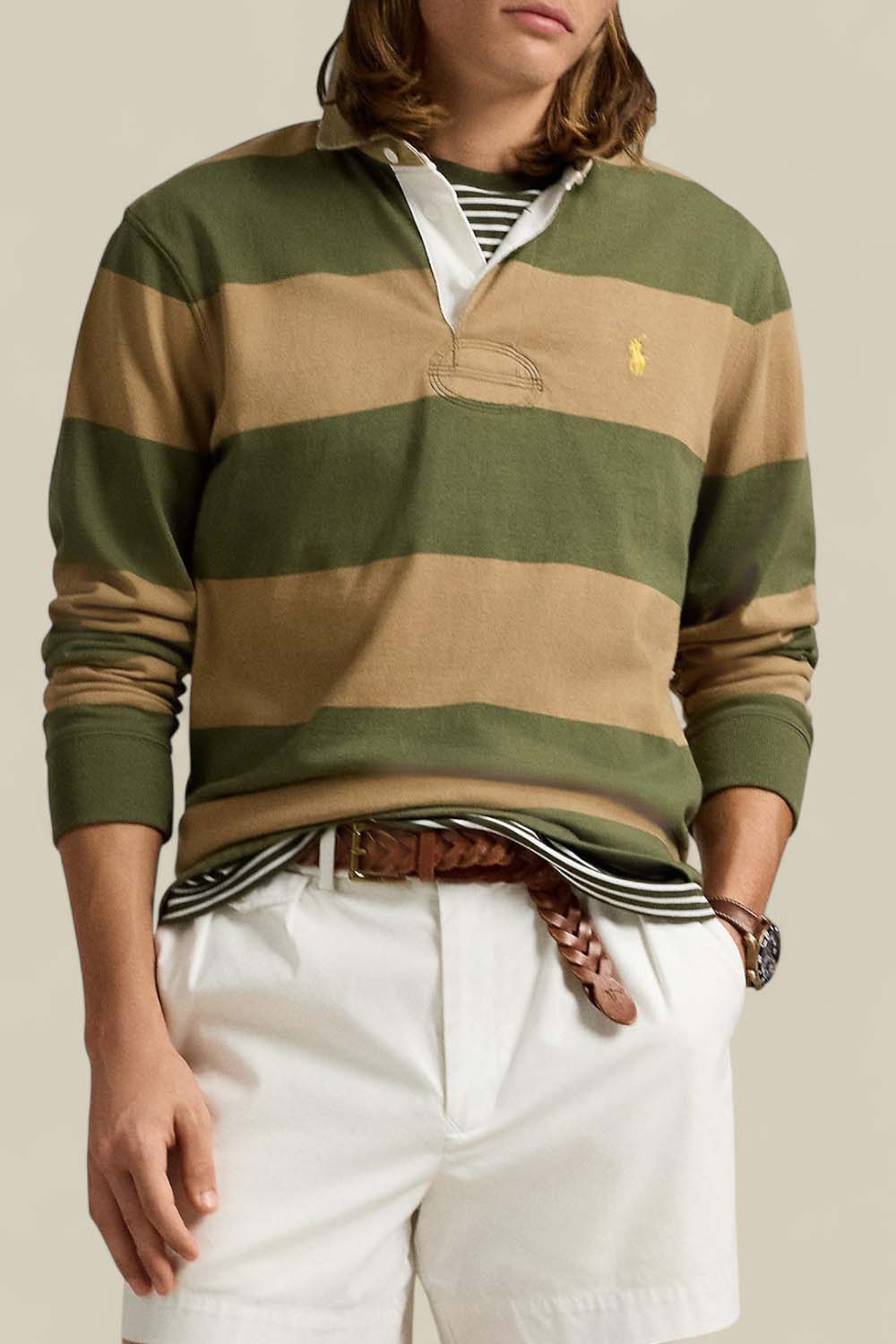 תמונת דוגמן קידמית של חולצת רוגבי