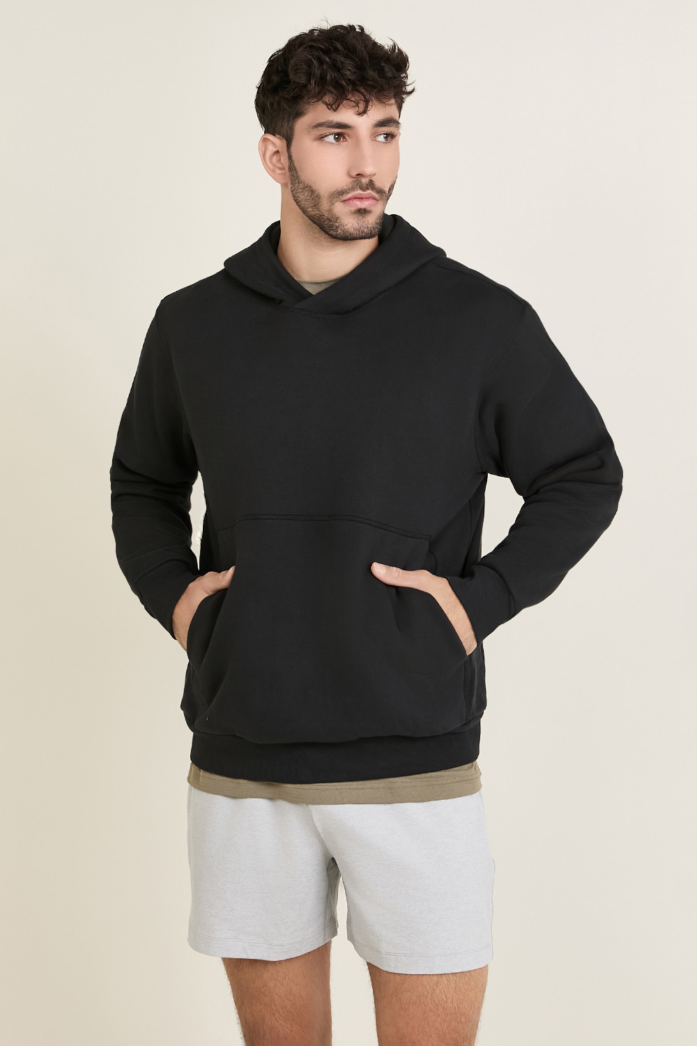 תמונת דוגמן קידמית של Steady State Pullover Hoodie