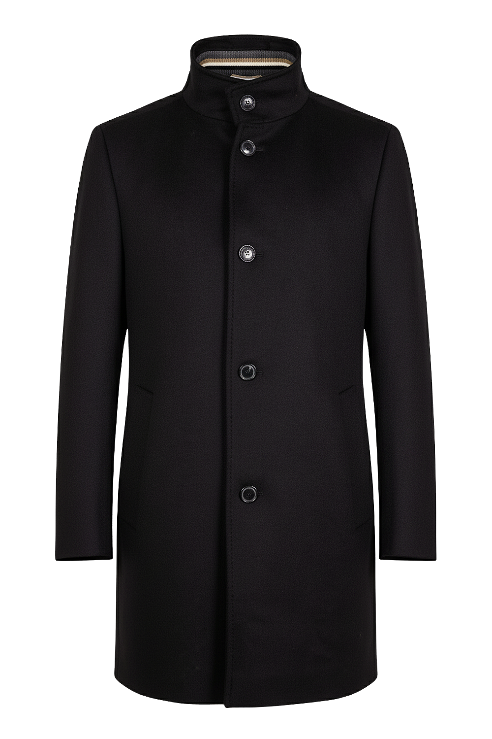 תמונה קידמית של מעיל צמר וקשמיר