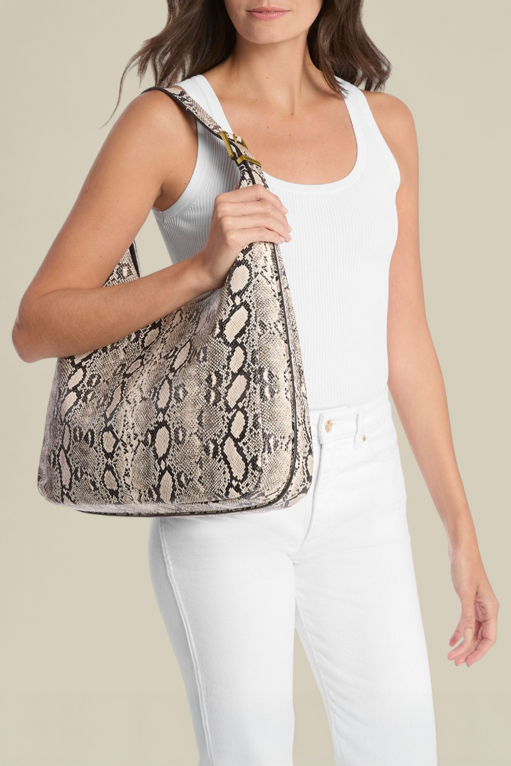 תמונת דוגמן קידמית של תיק כתף נוליטה לארג'