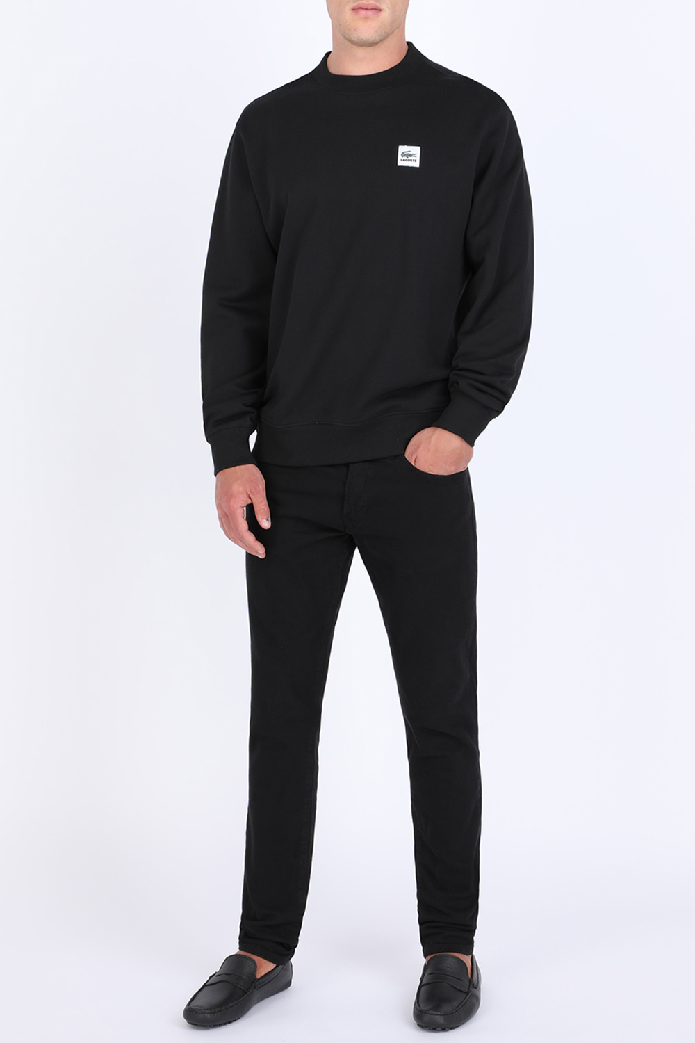 lacoste black fleece