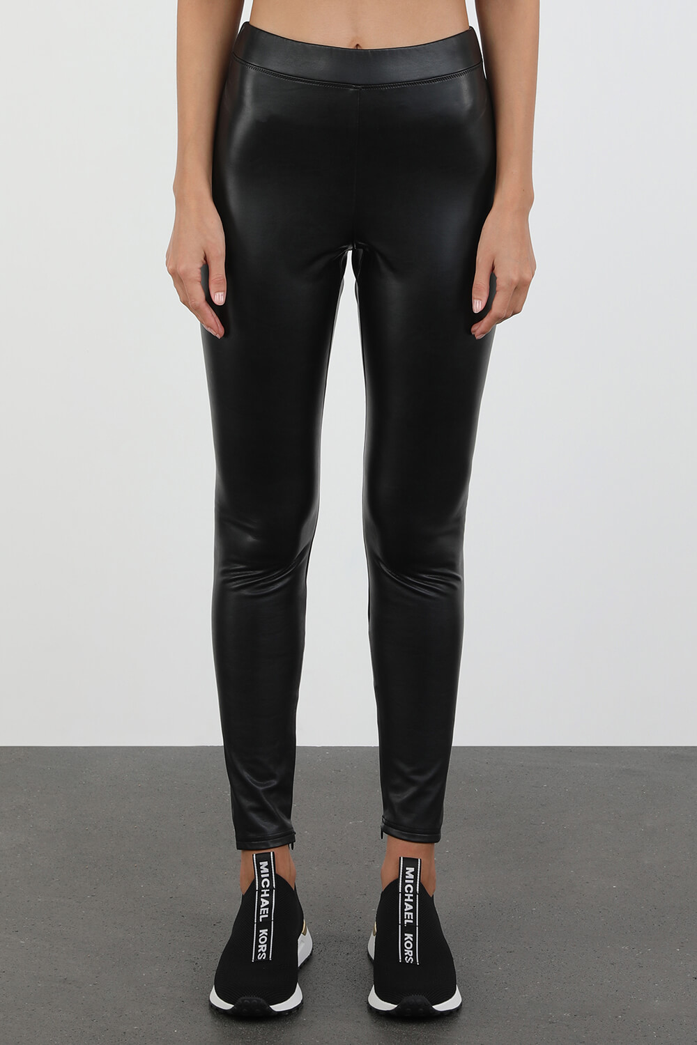 faux black leggings