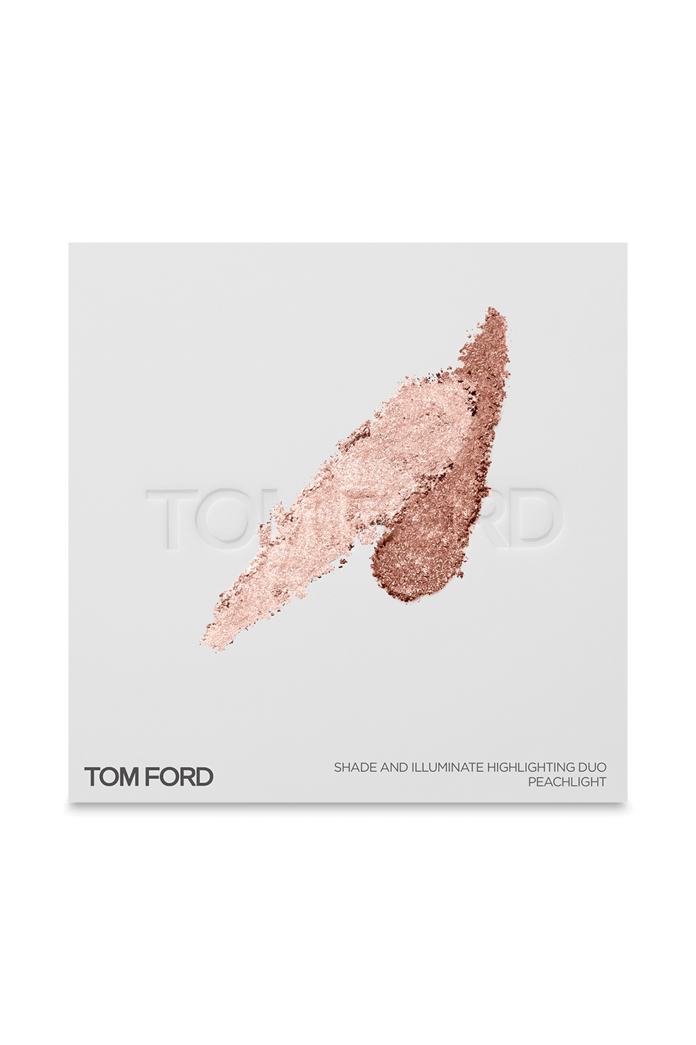 תמונה אחורית של SHADE & ILLUMINATE HIGHLIGHTING POWDER DUO Peachlight