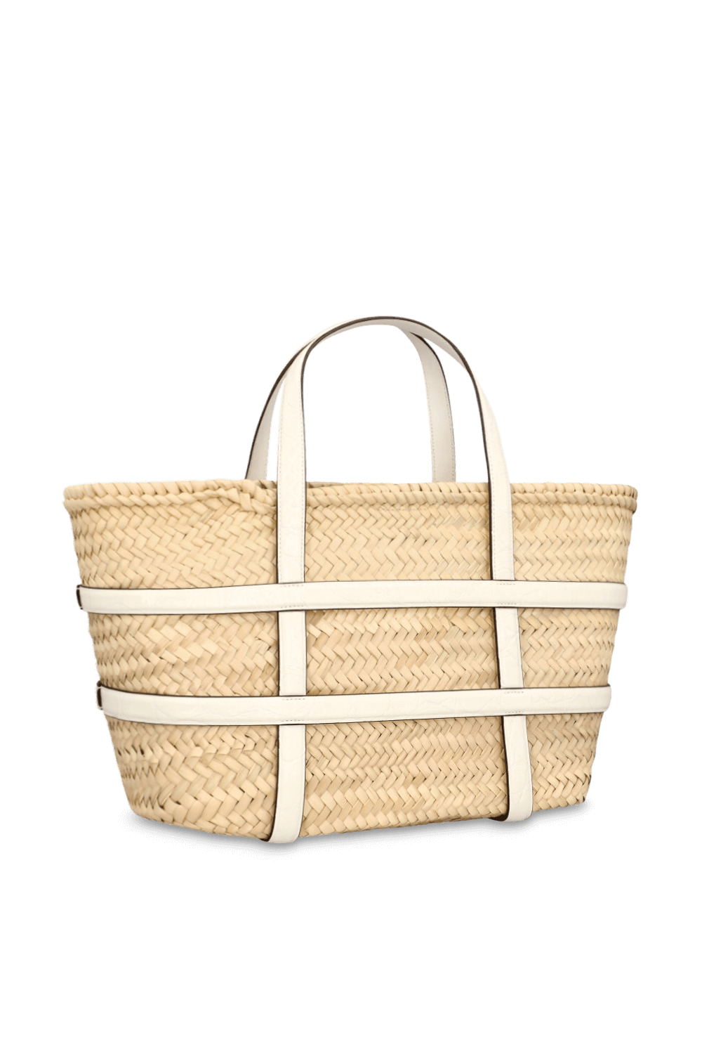 תמונה אחורית של תיק קש אלה