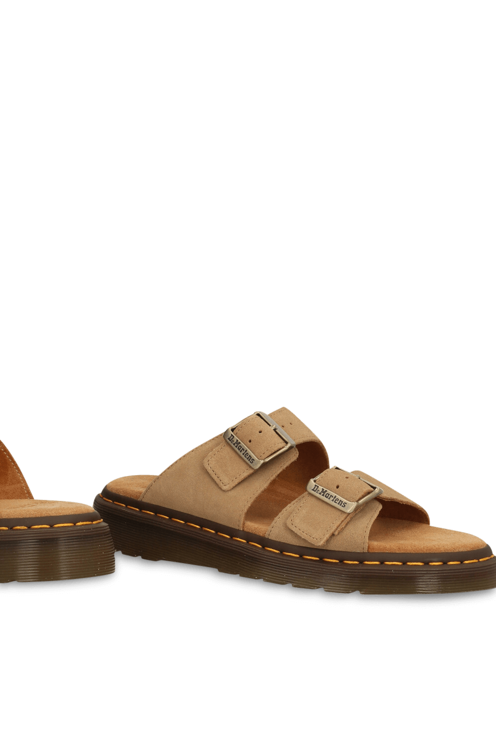 תמונת תקריב של כפכפי סליידס ג'וזף