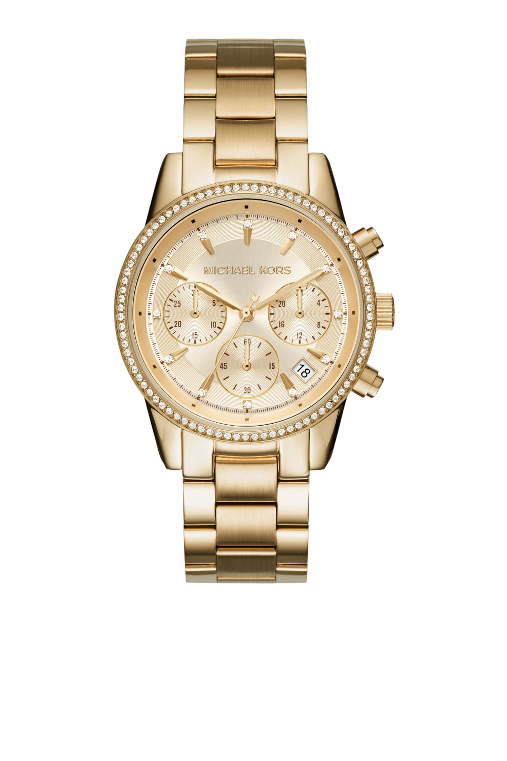 תמונה קידמית של שעון יד