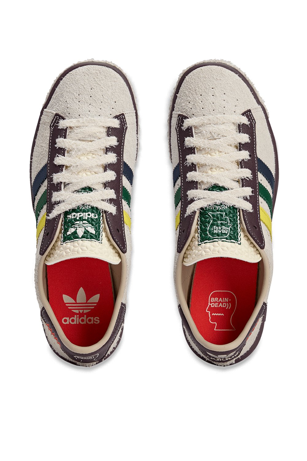 תמונת פנים של אדידס X בריין דד נעלי סניקרס פורסט הילס
