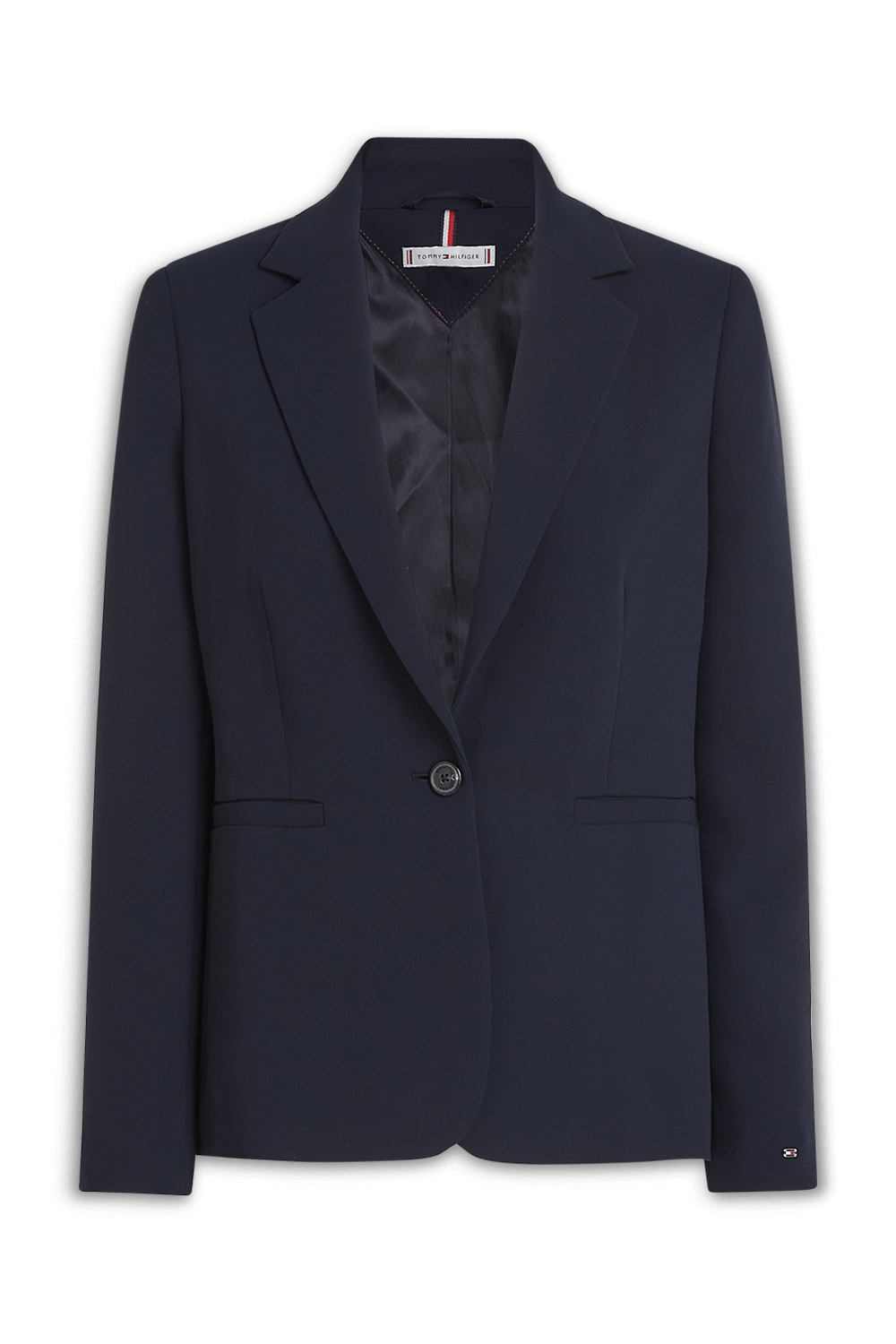 תמונה קידמית של ז'קט מחוייט סלים פיט