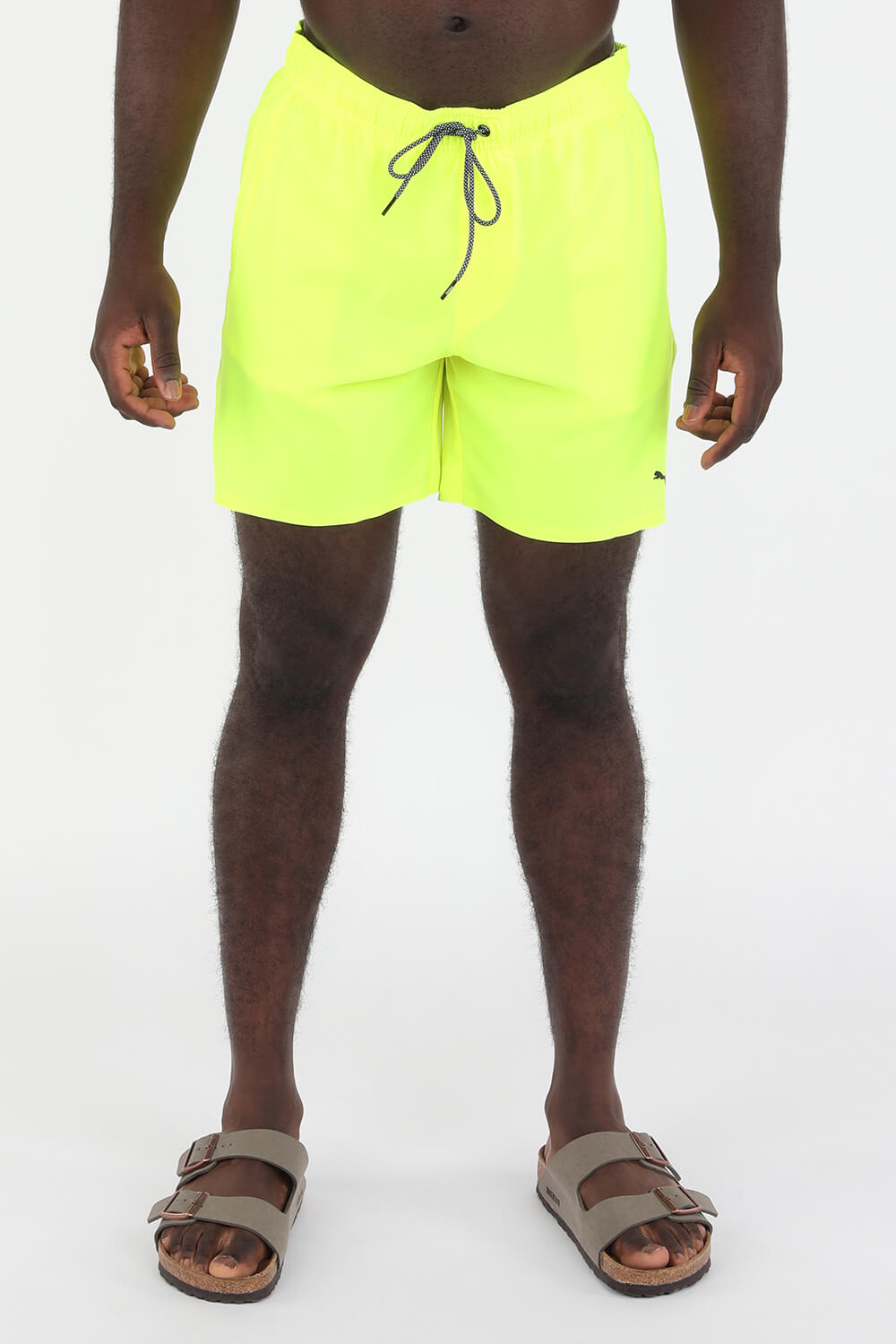 תמונת דוגמן קידמית של Swimshorts in Neon Yellow