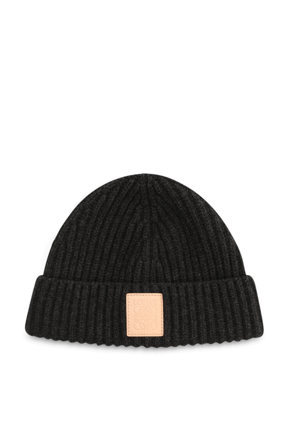 תמונה אחורית של כובע צמר קשמיר