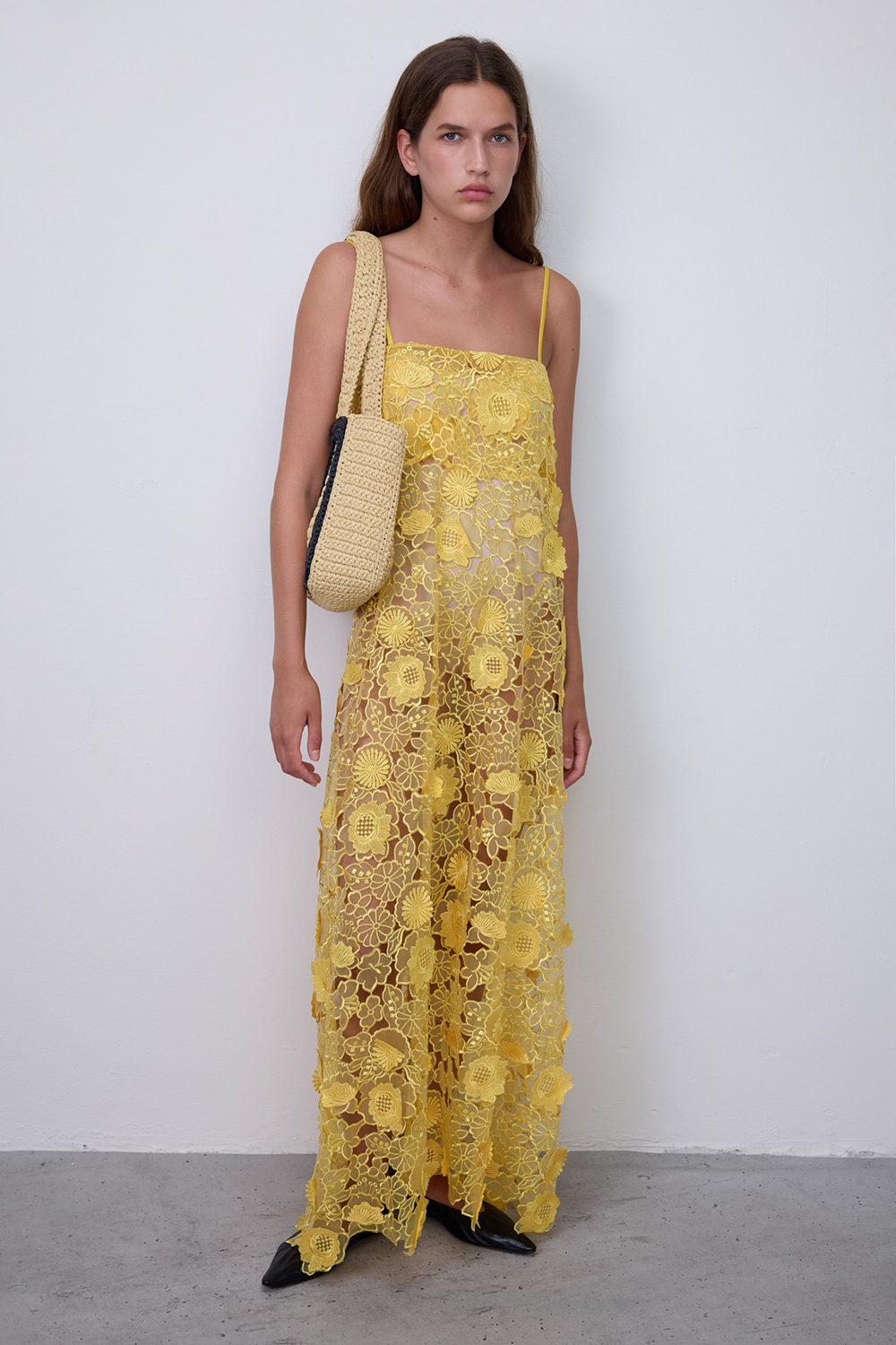 תמונת דוגמן קידמית של נעלי בלרינה ליסה