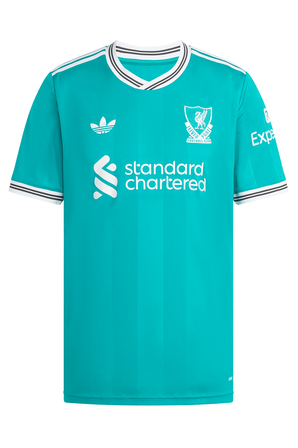 תמונה קידמית של חולצת כדורגל ליברפול סלים פיט