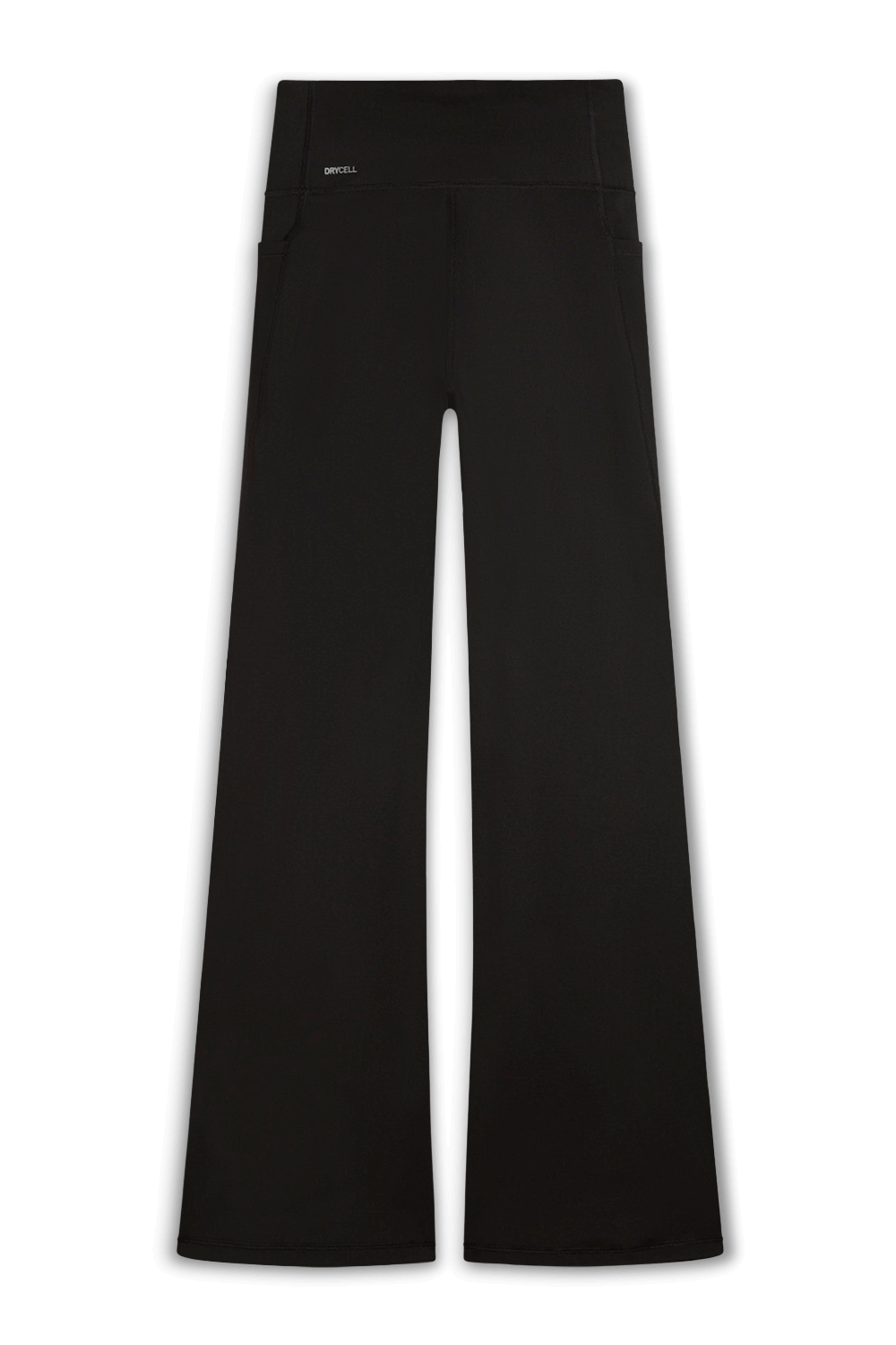 תמונה אחורית של מכנסי אימון מתרחבים