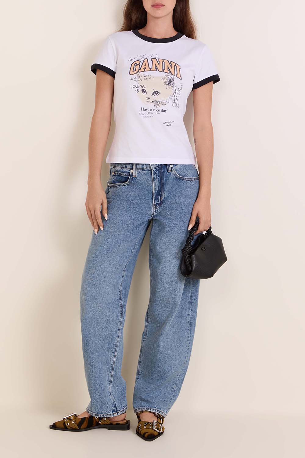 תמונת דוגמן קידמית של נעלי בלרינה סלינג בק