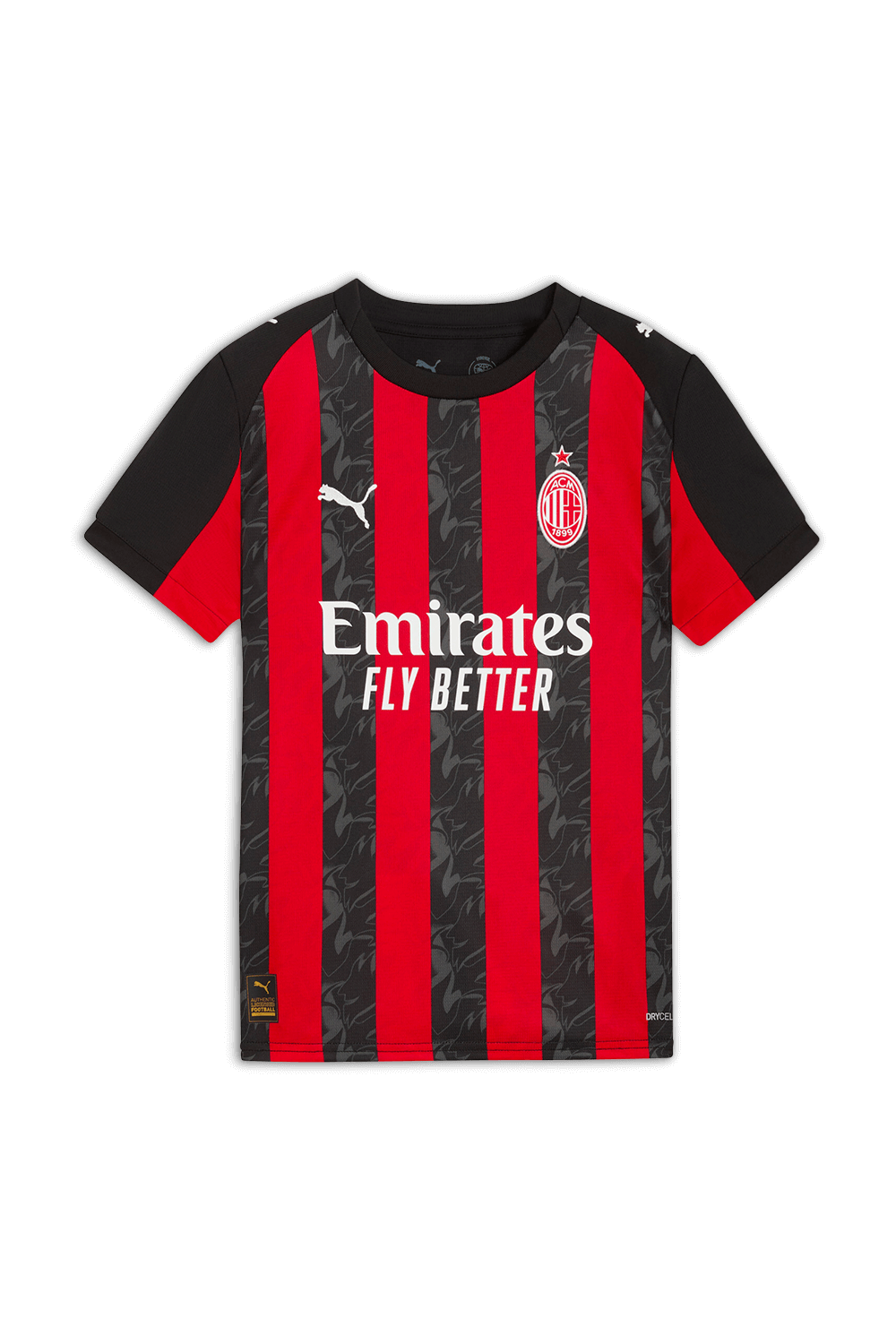 תמונה קידמית של חולצת הבית מילאן 2025-26 - גילאי 5-12 שנים