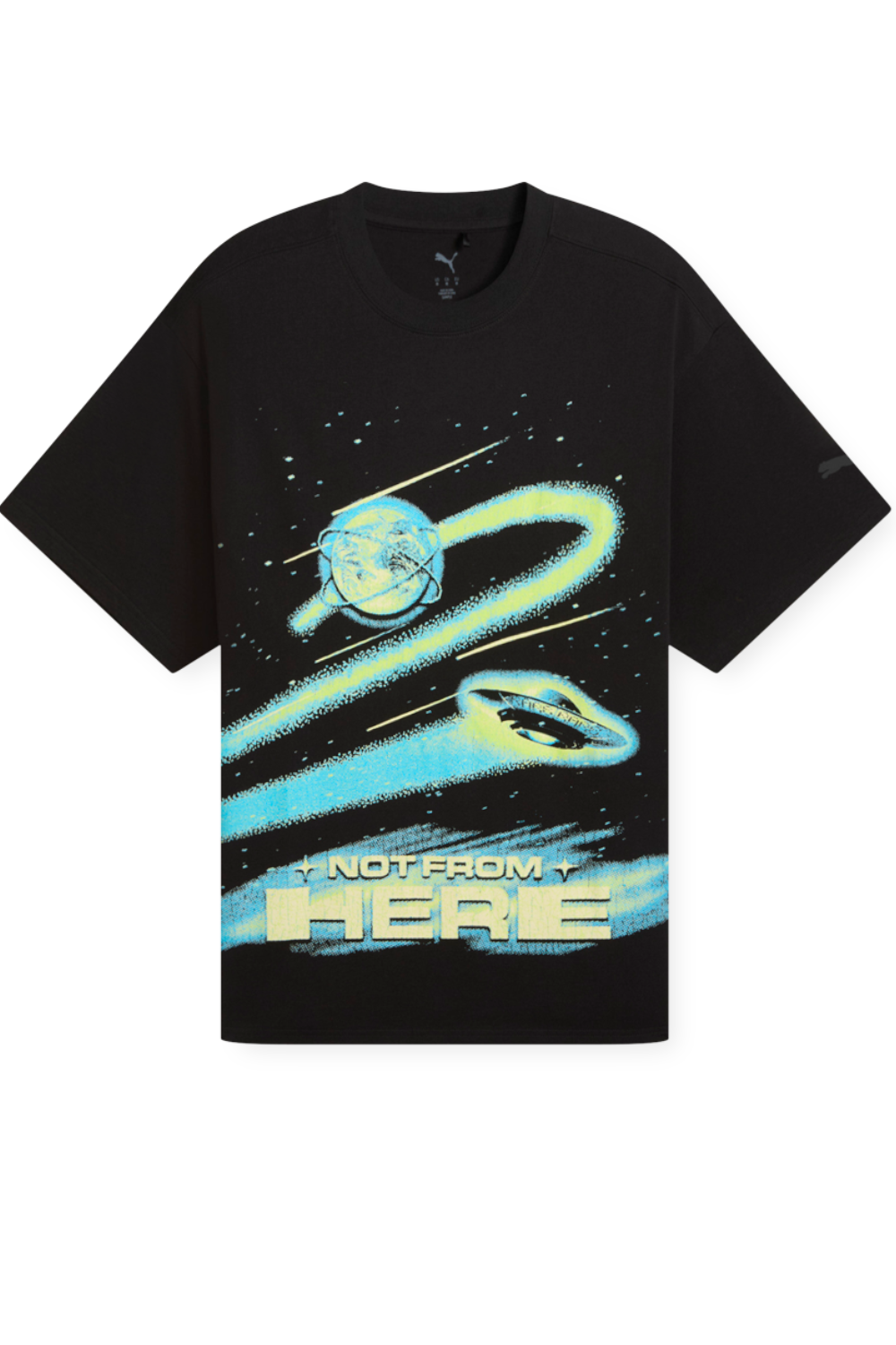 תמונה קידמית של פומה X מלו חולצת טי אוברסייז