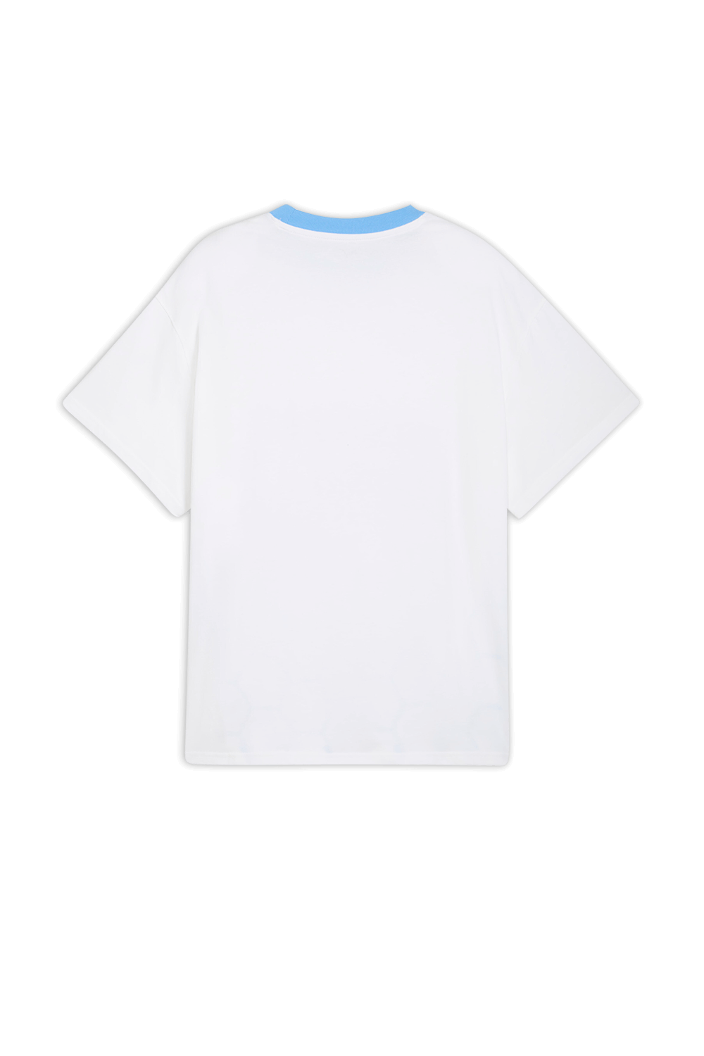 תמונה אחורית של חולצת כדורסל כדורסל פומה הוופס × מנצ’סטר סיטי