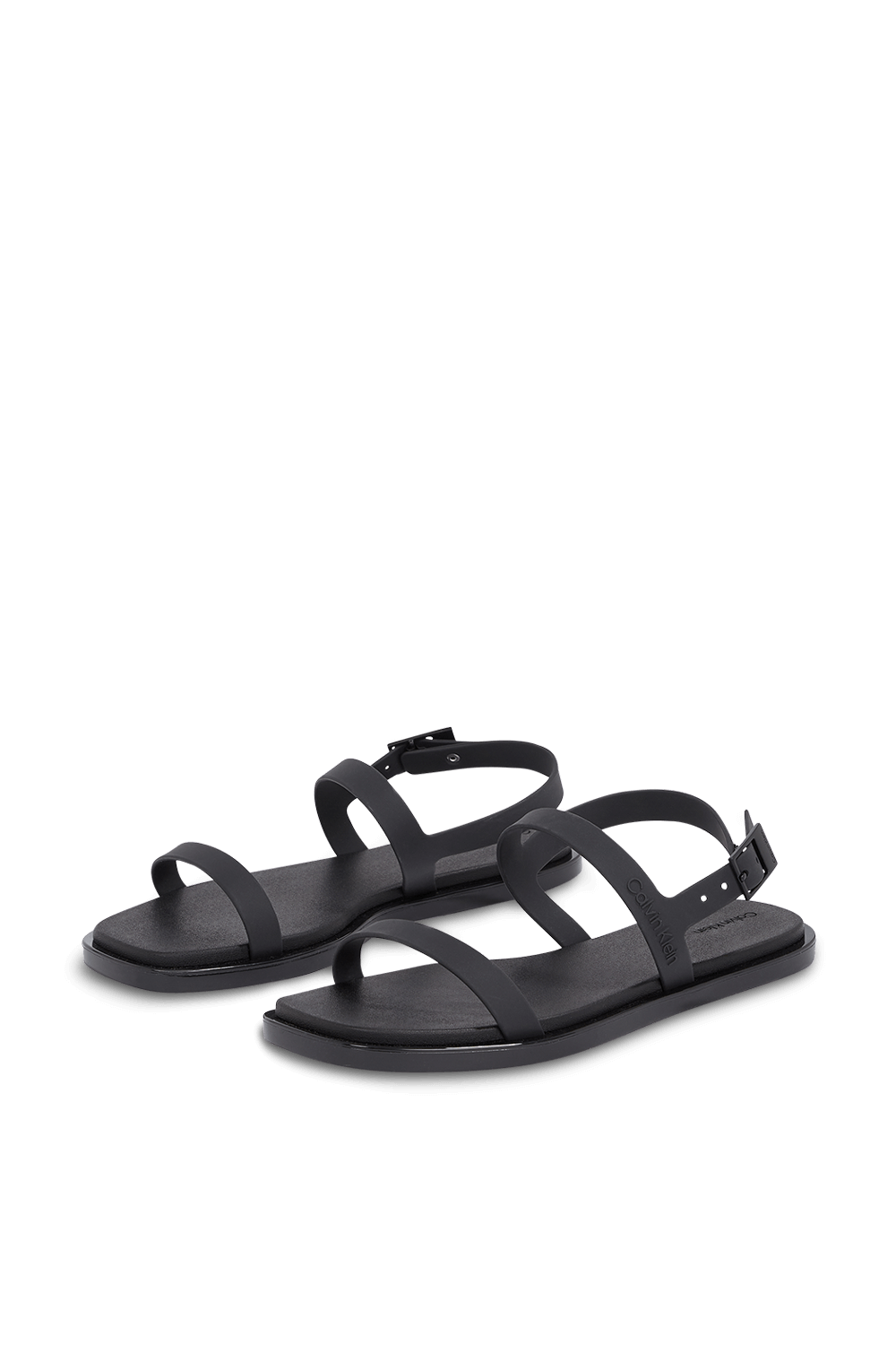 תמונה אחורית של סנדלי גומי סלינג בק