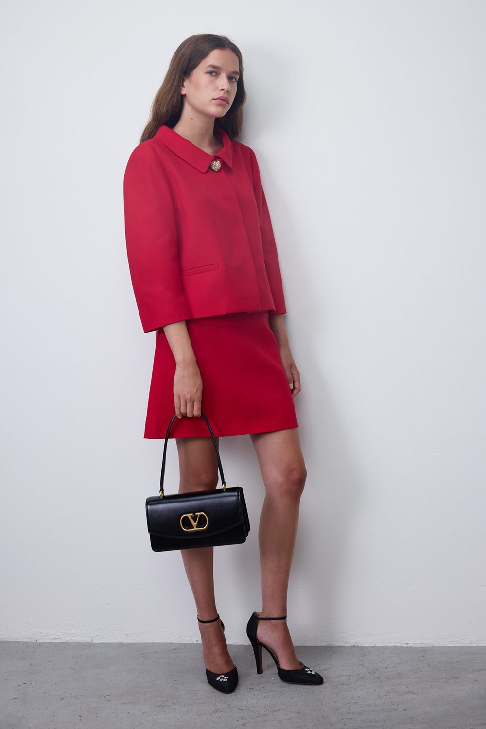 תמונת דוגמן קידמית של נעלי עקב