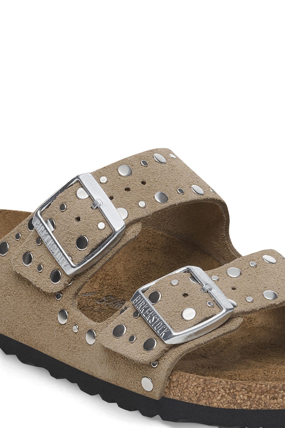 תמונת תקריב של כפכפי סליידס אריזונה