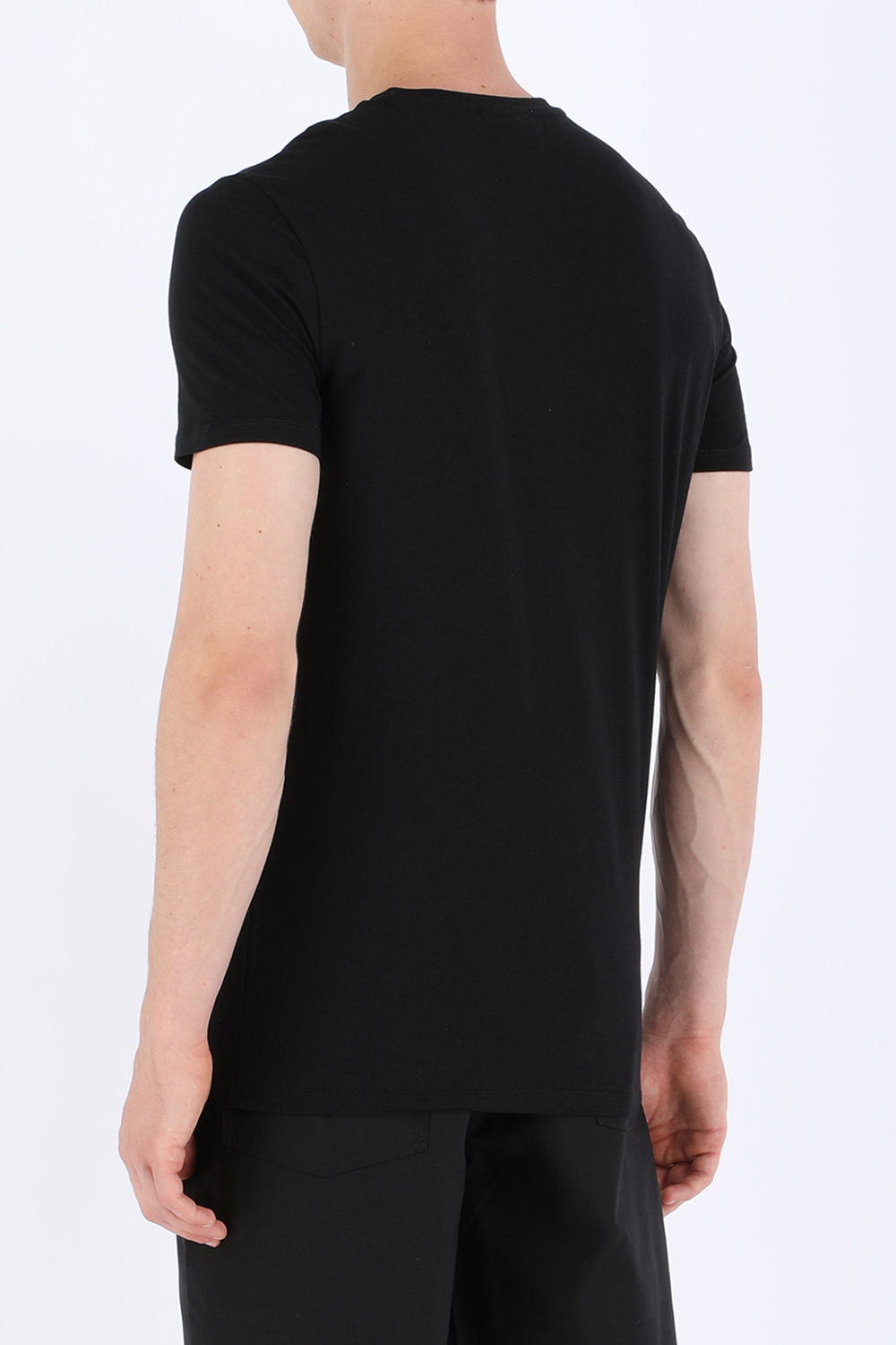 armani round neck t shirt