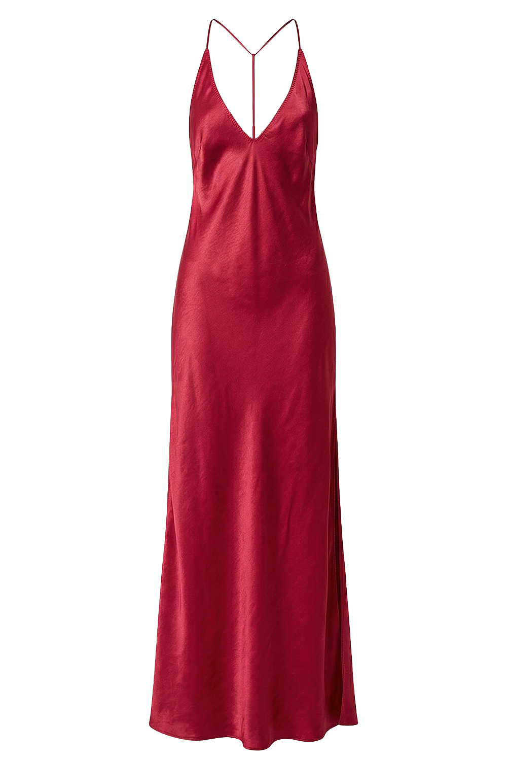 תמונה קידמית של שמלת מקסי